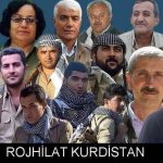 Partîyên Kurdistanî  tazîyeyan  ji bo şehîdên Rojhilatê Kurdistanê datînin