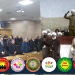 HAK-PAR, PAK, PDK, PDK-BAKUR, PSK, TDK-TEVGERê Li Amedê Komara Kurdistanê Bibîranîn