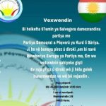 PWK, li Almanya, li bajarê Hernê beşdarî şahîya salvegera damezrandina 67 saliya PDPK-Syê bû