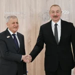 Serokomarê Azerbaycanê Îlham Aliyev 11ê Mijdarê bi Serokomarê Iraqê Ebdulletîf Cemal Reşîd re hevdît...