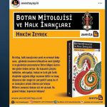 Pirtûka ‘Mîtolojî û Baweriyên Gelêrî yên Botanê’ derket