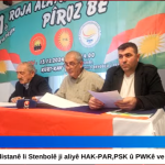 HAK-PAR, PSK û PWKyê Li Stanbolê, Bi Hev Re,  Roja Alaya Kurdistanê Pîroz Kirin