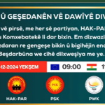 Bernameya Taybet : Komxebata HAK-PAR, PSK, PWK
