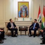 Qûbad Talebanî û Konsulê Tirkiyeyê yê Hewlêrê civiyan