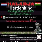 Ji alî Hevkarî di 16 Adar de çalakiya bîranîna Halepçe tê li darxistin!