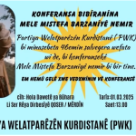 BERNAME TAYBET: KONFERANSA BIBÎRANÎNA MELE MISTEFA BARZANÎYÊ NEMIR