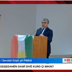 Axaftina Serokê Giştî yê PWKyê Mustafa Ozçelîk ya di Komxebata li Wanê hate li dar xistin.