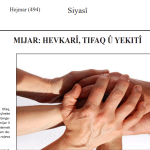 MIJAR: HEVKARÎ, TIFAQ Û YEKITÎ