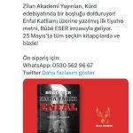 ARAŞTIRMACI-YAZAR BÛBÊ ESER'İN KALEMİNDEN ENFAL KATLİAMI ÜZERİNE BİR TİYATRO ÇALIŞMASI!