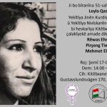 LI STOCKHOLMÊ BÎRANÎNA LEYLA QASIM!